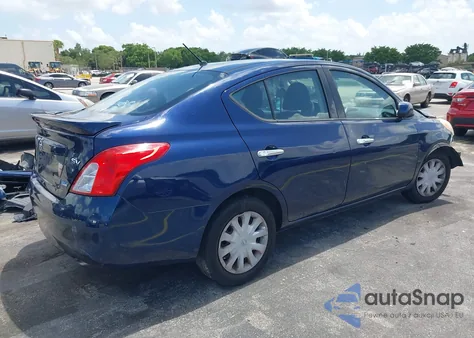 2014 Nissan Versa 1.6 Sv из США, поврежденный, VIN 3N1CN7AP3EL870454